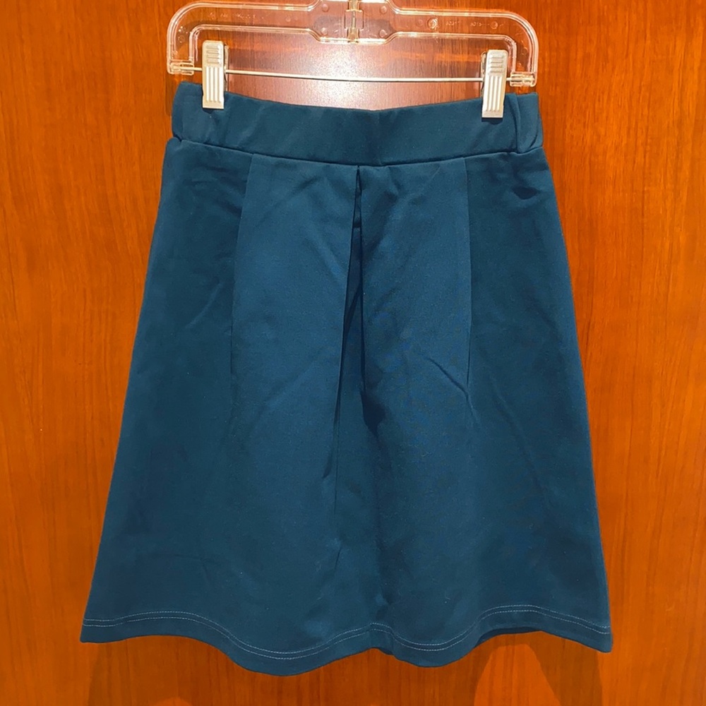 Miss Meme Girls Blue Skirt Size 8 NWT